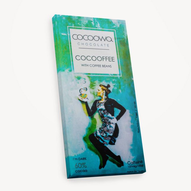 Σοκολάτα Cocoowa Coccoffee, εναλλακτική προβολή